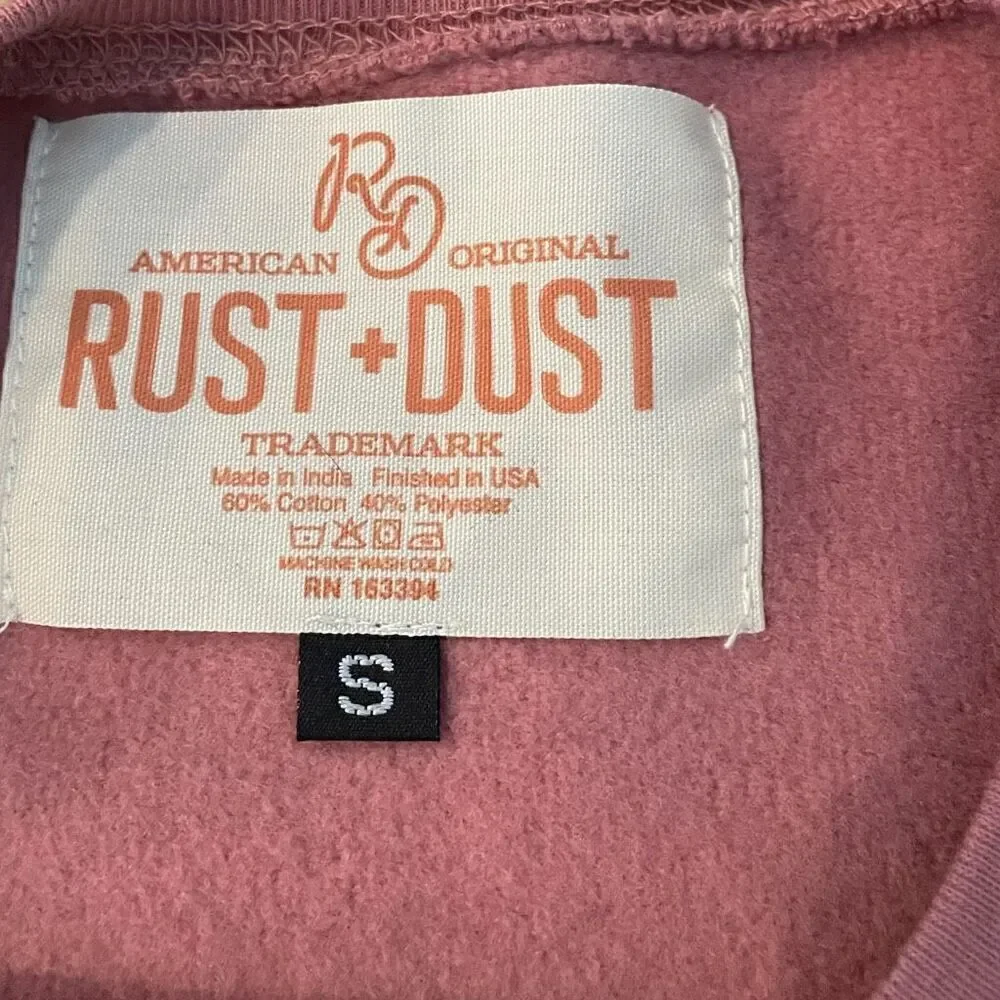 Rust + Dust Cropped Sweatshirt - Picture 5 of 5